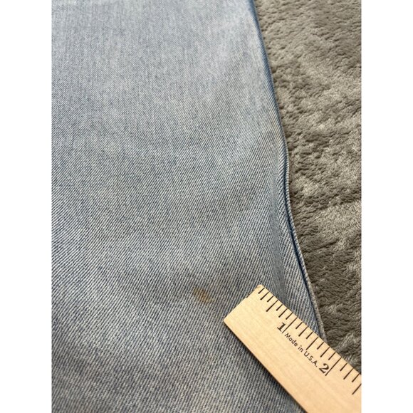 Vintage Levis Strauss 519 Mens 39x30.5 Signature Regular Fit Jeans Light Wash - Picture 10 of 14